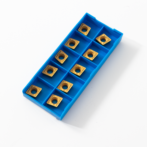 CCMT09T308 pastilhas para ferramentas de torneamento Processamento médio Pastilha de carboneto de tungstênio Torno pastilha para tornear