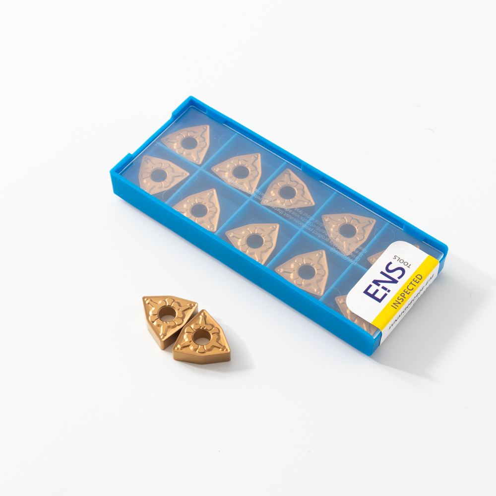 Ferramenta de torneamento de pastilha CNC WNMG080408 Insertos de carboneto de tungstênio de processamento médio Insertos de torneamento para processamento de aço