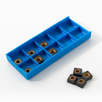 Inserção de ferramenta de torneamento ENS pastilhas de carboneto cnc CVD SCMT09T308 pastilhas para usinagem de torneamento