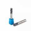 Fresadora HRC55 Fresa de topo de carboneto sólido CNC para aço/ferro fundido