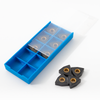 Ferramenta de corte de pastilha de super qualidade WNMG080408 pastilhas de torneamento carboneto de tungstênio CVD torneamento de alto desempenho para usinagem de torneamento