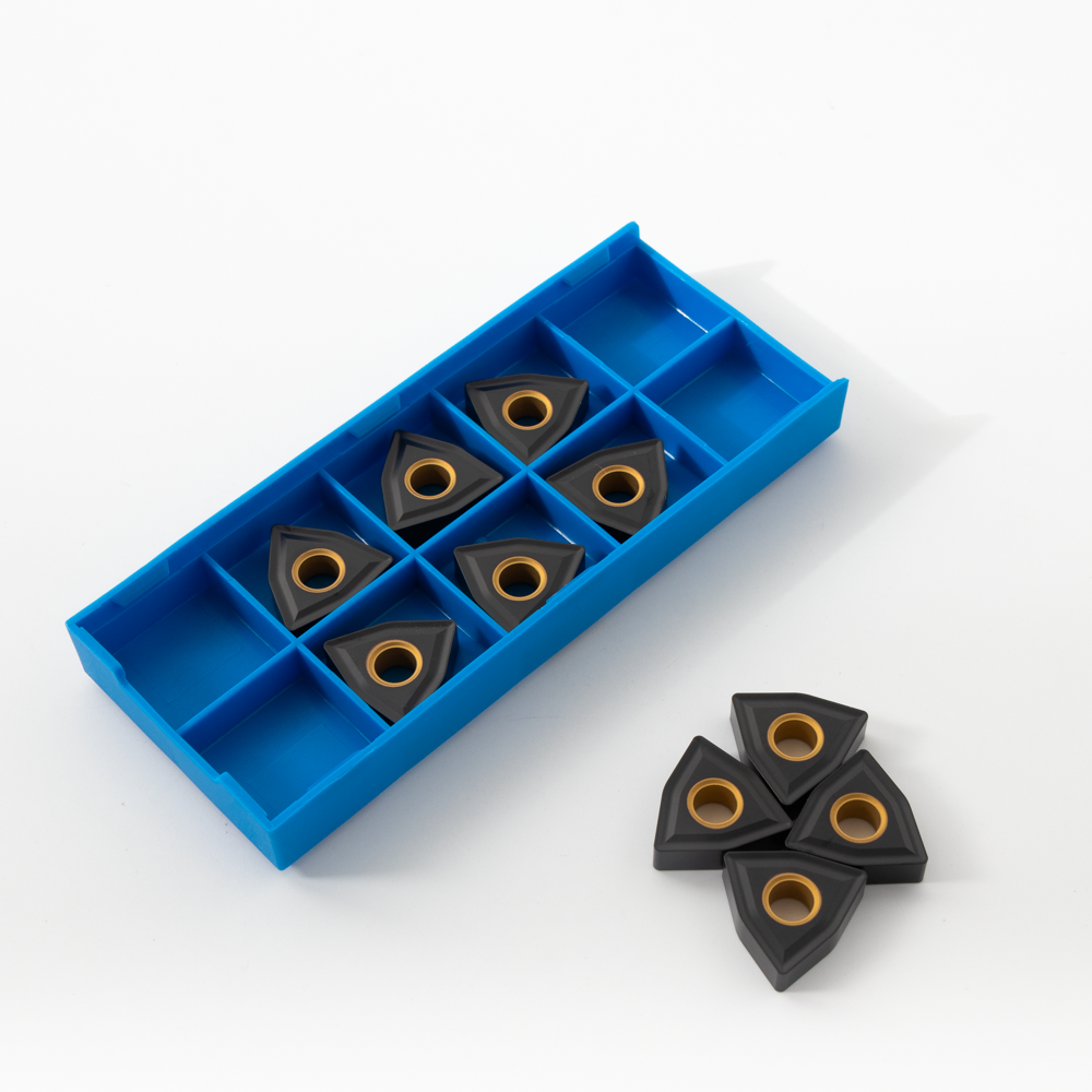 Produtos populares de alta qualidade torneamento pastilhas de carboneto de tungstênio CVD torneamento de alto desempenho para usinagem de torneamento