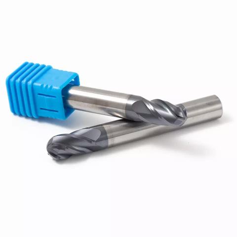 Fresadora HRC55 Fresa de topo de carboneto sólido CNC para aço/ferro fundido
