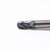 Fresadora HRC55 Fresa de topo de carboneto sólido CNC para aço/ferro fundido