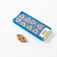 Pastilhas de carboneto HRC90 de excelente qualidade, pastilhas de torneamento WNMG432 CVD pastilhas de torneamento de carboneto de tungstênio para processamento de aço