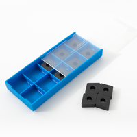 Novas pastilhas de torneamento de metal duro populares Ferramentas de torneamento CVD ferramentas de corte de metal duro para usinagem de torneamento