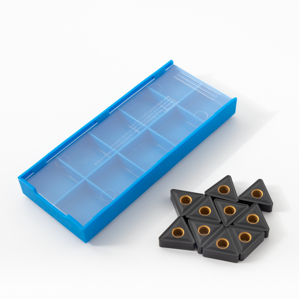 Inserções de torneamento cnc de fábrica chinesa TNMG160412 inserções de ferramentas de torneamento de carboneto de tungstênio para usinagem de torneamento