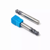 Fresadora HRC55 Fresa de topo de carboneto sólido CNC para aço/ferro fundido