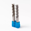 Ferramentas Cnc OEM HRC45 Usinagem Fresa de topo de metal duro 